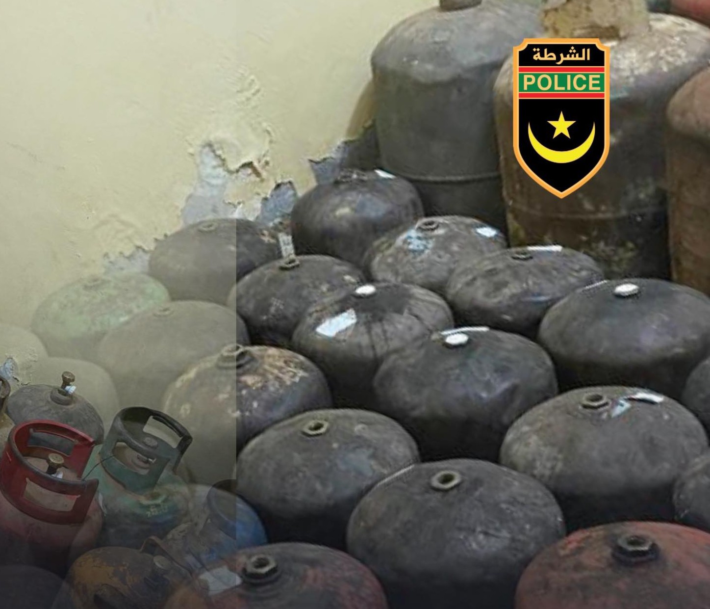 ألاك: الشرطة توقف عصابة تنشط في سرقة قنينات الغاز وتضبط 39 قنينة بحوزتها