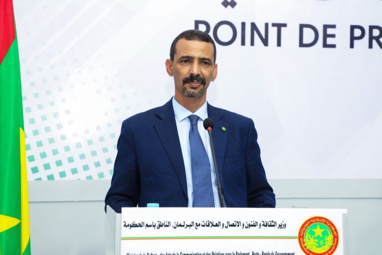 ولد مدو: البطاقة الصحفية شرط لمزاولة المهنة ولا وجود لسجناء رأي في موريتانيا