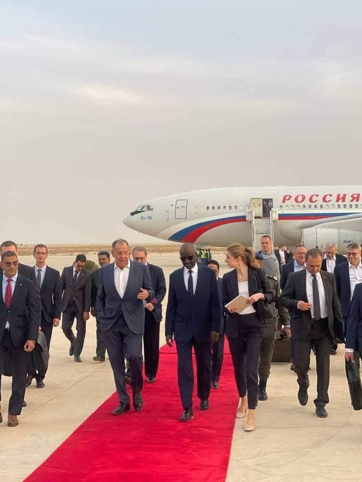 وزير الخارجية الروسي يصل نواكشوط ضمن جولته الإفريقية