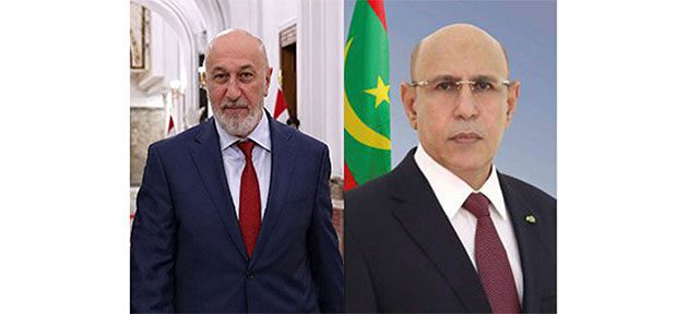 الغزواني يؤكد لنظيره العراقي حرص موريتانيا على تطوير علاقات التعاون