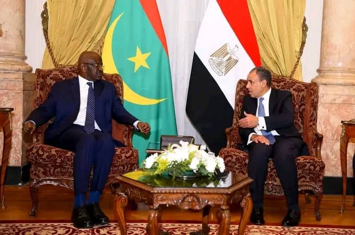 موريتانيا ومصر تبحثان التعاون في مجالات التعدين والبنى التحتية والصيد