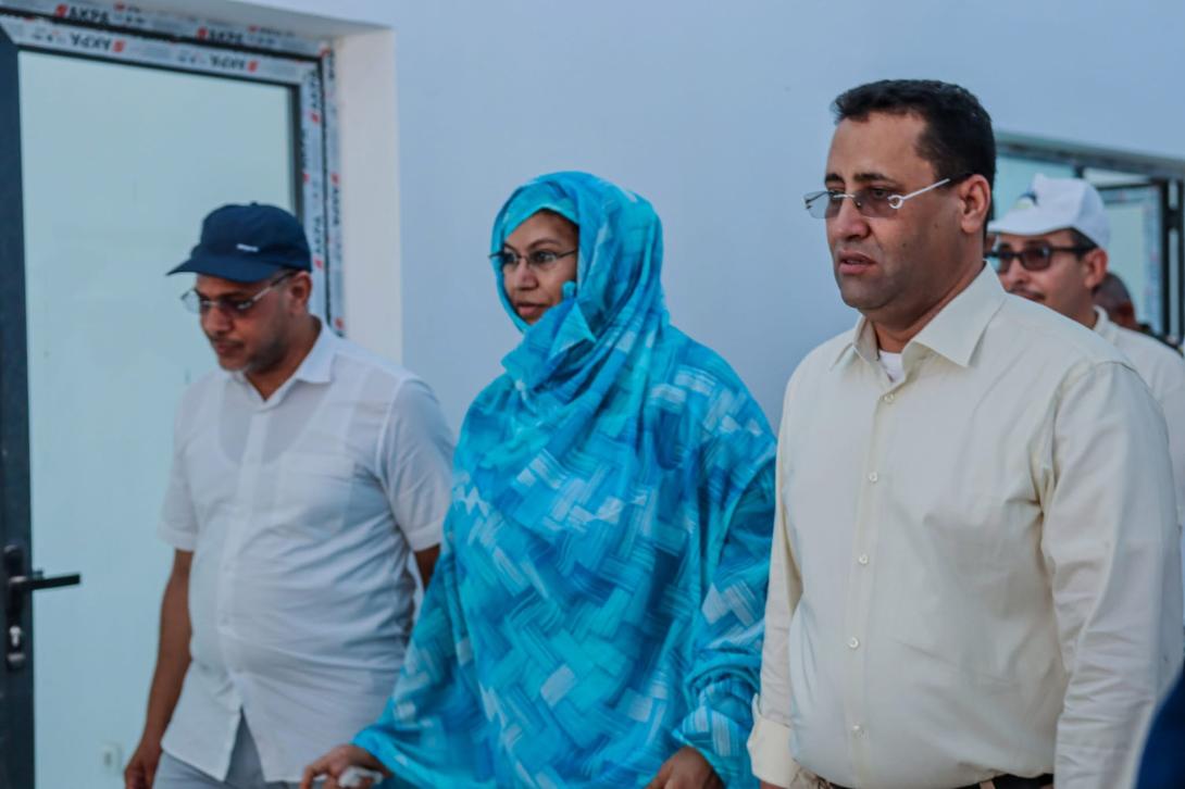ولد اجاي يعاين منشآت قيد الإنشاء في نواكشوط