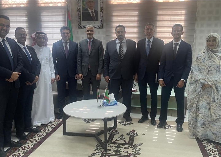 وزير الاقتصاد والمالية الموريتاني يلتقي وفدا سعوديا
