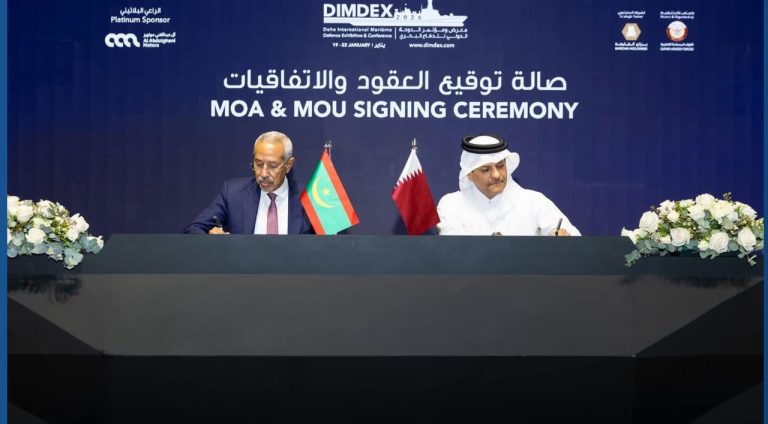 الدوحة: موريتانيا وقطر توقعان مذكرة تفاهم عسكرية