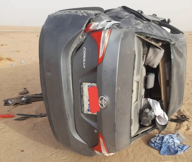حالة وفاة وعدة إصابات إثر حادث سير قرب مدخل نواذيبو