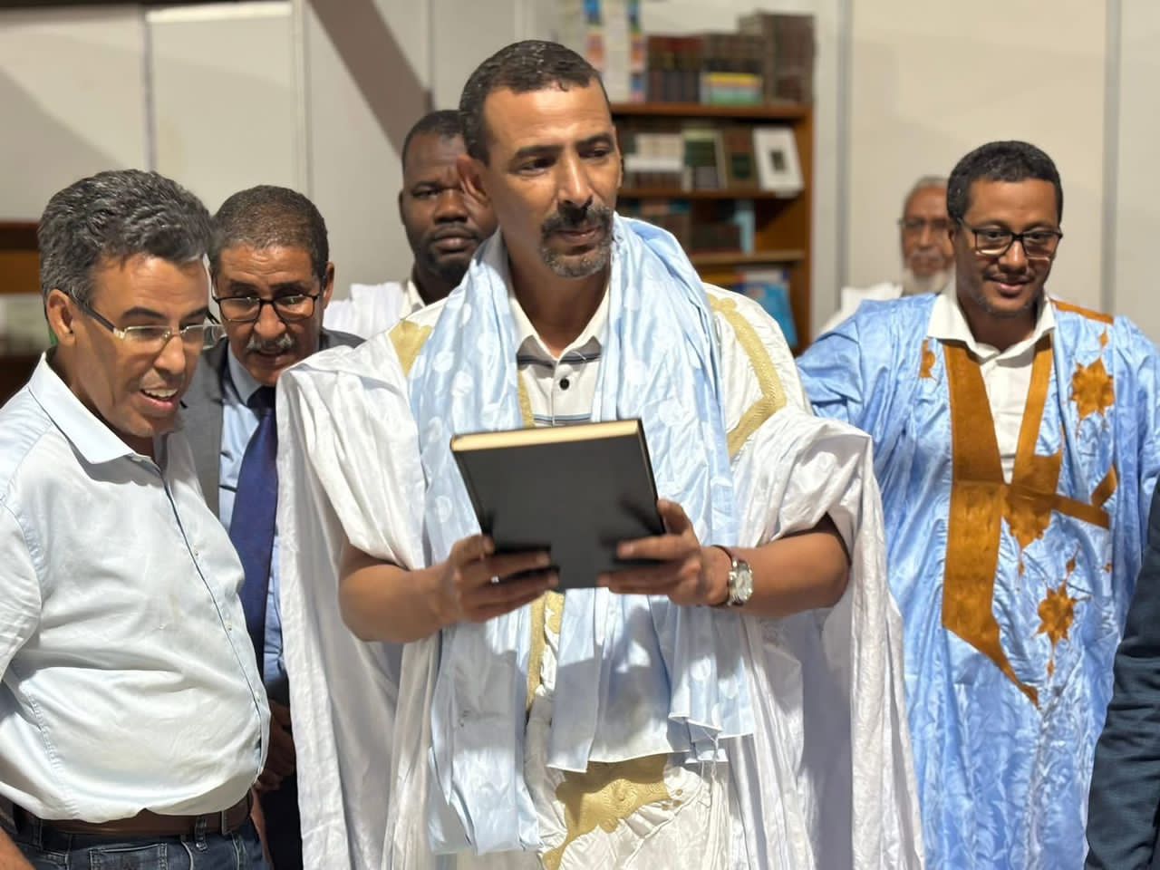 وزير الثقافة يعاين الاستعدادات الجارية لتنظيم معرض نواكشوط الدولي للكتاب
