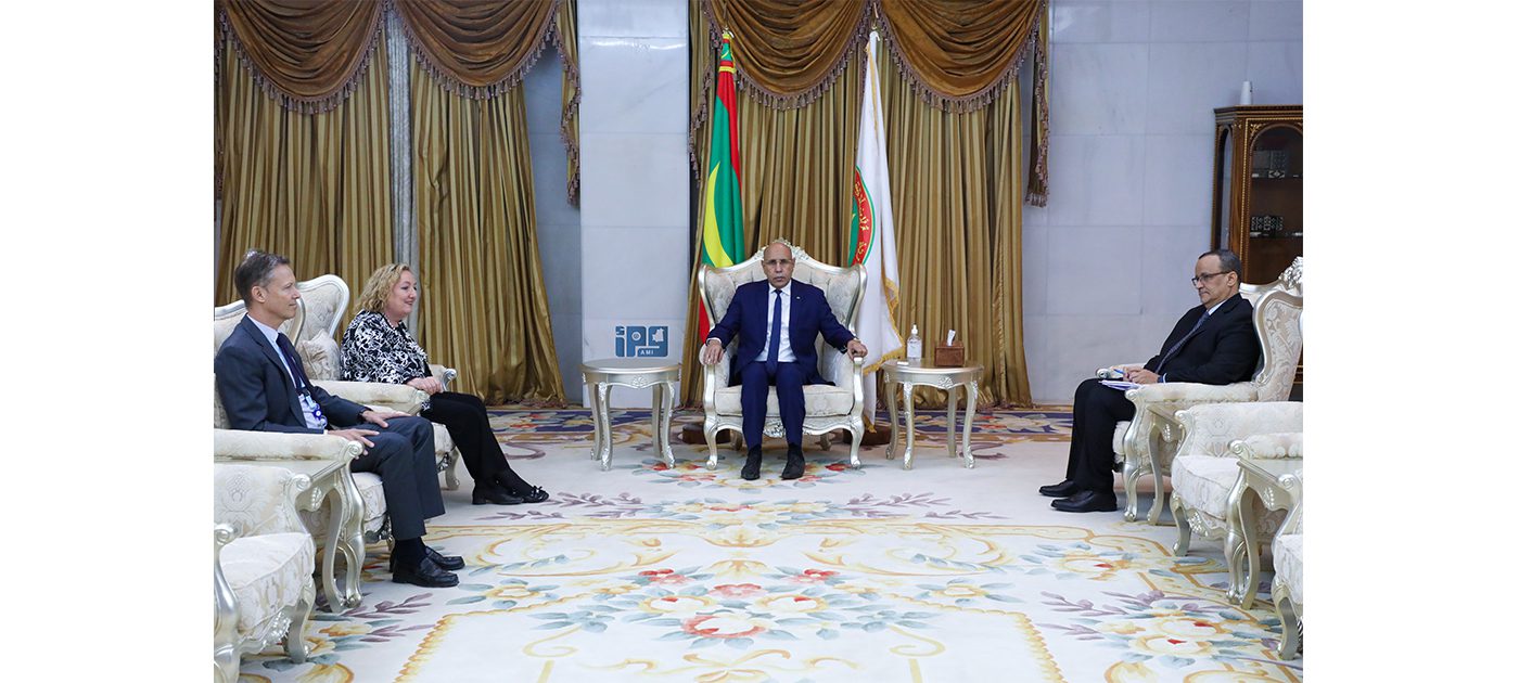 غزواني يجري مباحثات مع مبعوثة أوروبية للساحل