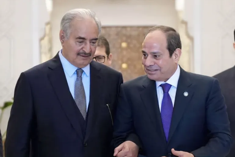 السيسي يستقبل حفتر في لقاء  هو الأول منذ 2021