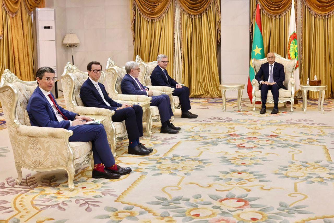 مفوض أوروبي يختتم زيارته لنواكشوط بلقاء الرئيس غزواني