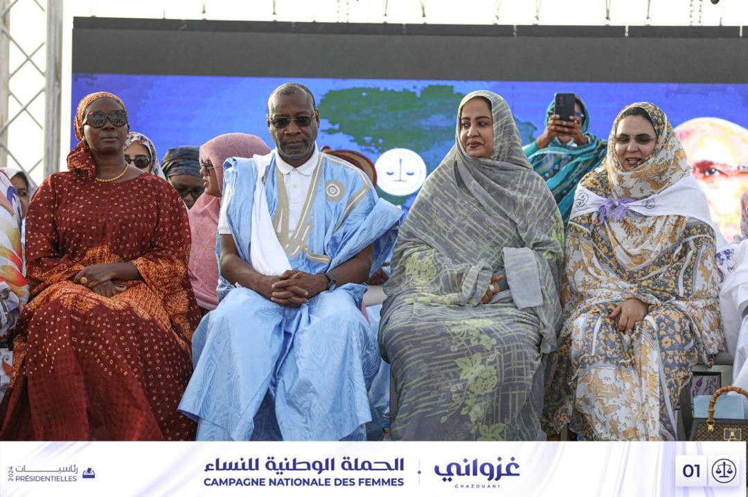 افي المهرجان الختامي لحملة النساء، المدير الوطني لحملة المرشح محمد ولد الشيخ الغزواني يشيد بالدور الريادي للنساء في سير الحملة