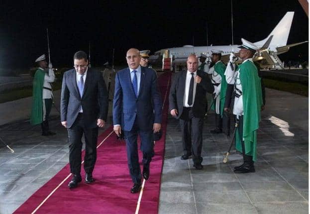 بعد جولة شملت 4 دول.. ولد الغزواني يعود إلى نواكشوط