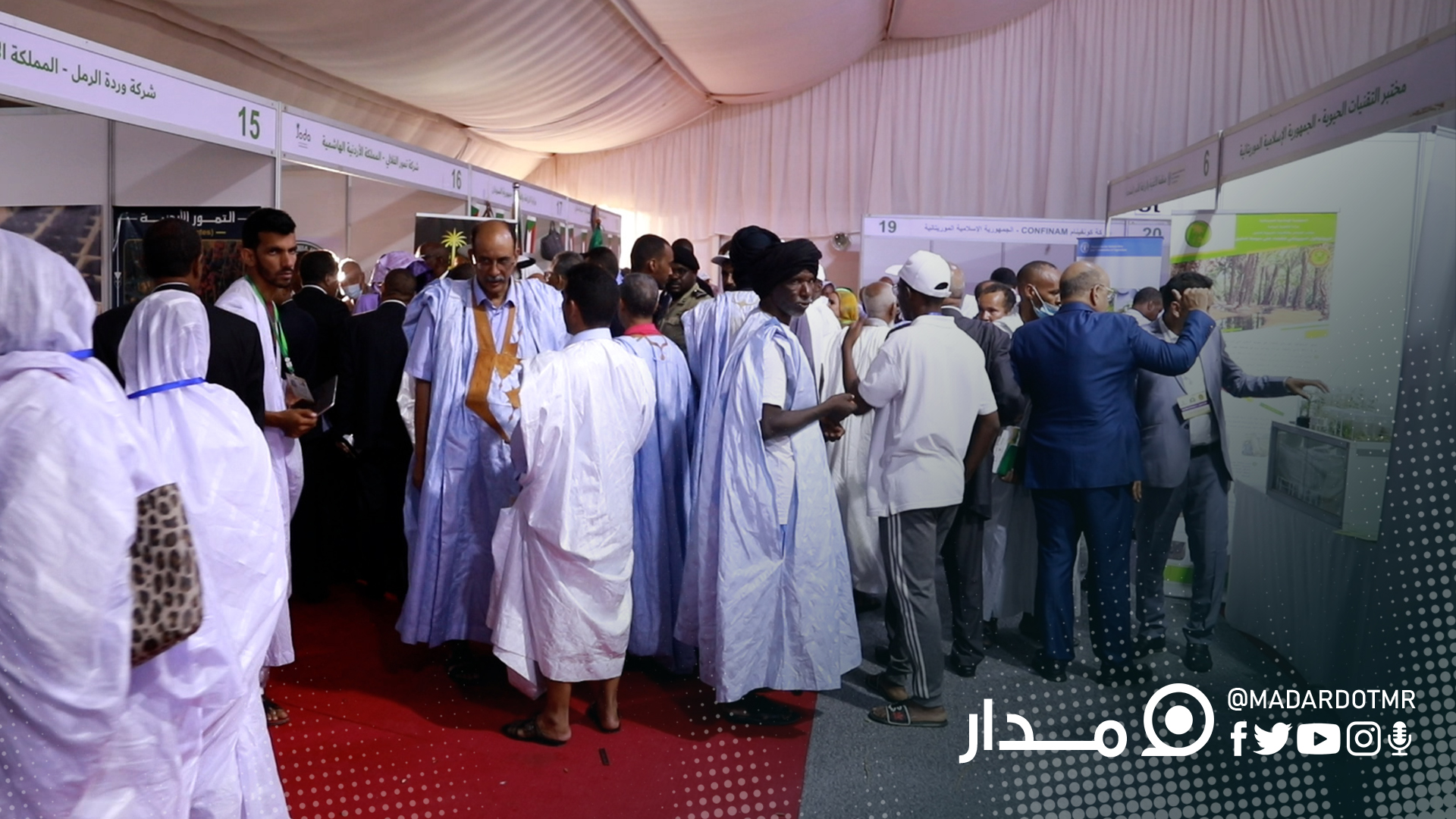 آراء المشاركين في المعرض الدولي الأول للتمور الموريتانية (فيديو)