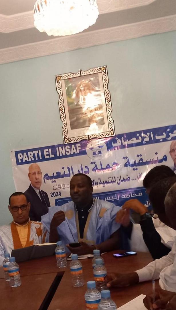 مستشار بالرئاسة: مهمة حزب الإنصاف ستتكلل بالنجاح نظرا للالتفاف الشعبي حول برنامج الرئيس