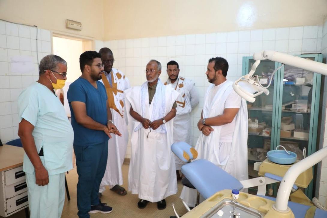 وزير الصحة يزور المركز  الصحي في بوتلميت ويطلع على واقع الخدمات التي يقدمها