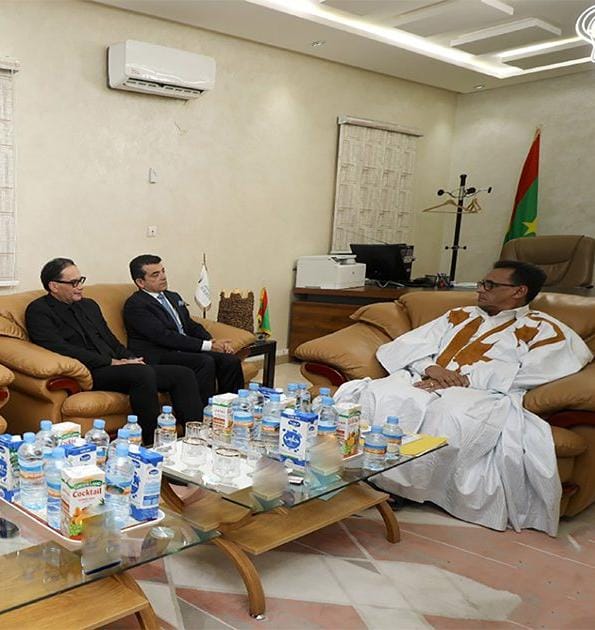 نواكشوط: ولد أجه يبحث مع المدير العام للإيسيسكو مستجدات الشراكة الثنائية