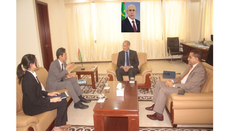 مباحثات موريتانية يابانية حول سبل تعزيز علاقات التعاون المشترك
