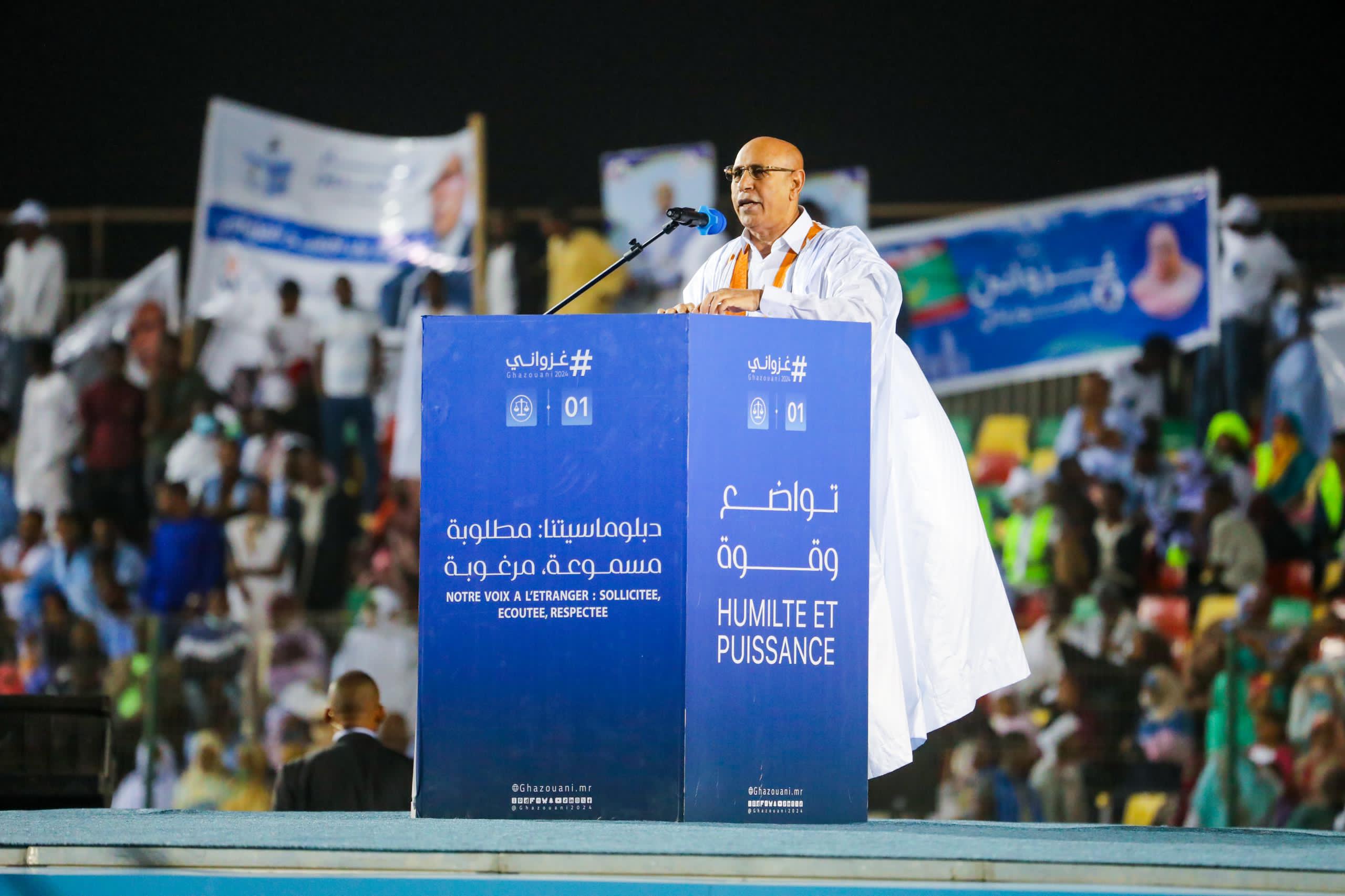 الغزواني: لا أحب الافتخار بمنجزاتي ولن يكون بيننا من الآن مفسد