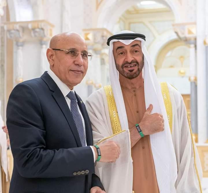 الرئيس الإماراتي يزور موريتانيا نهاية الشهر الجاري