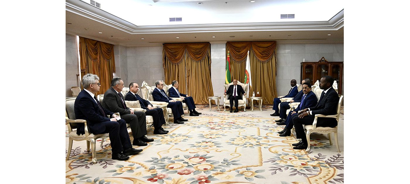 غزواني يجري مباحثات مع وزير الخارجية الروسي
