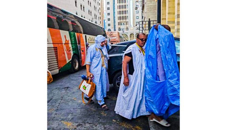 وصول الفوج السادس من الحجاج الموريتانيين إلى الديار المقدسة