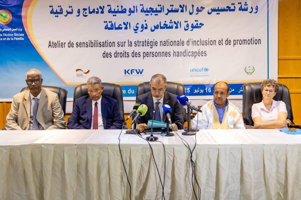 نواكشوط: ورشة تحسيسية لعرض الاستراتيجية المحلية لإدماج الأشخاص ذوي الإعاقة