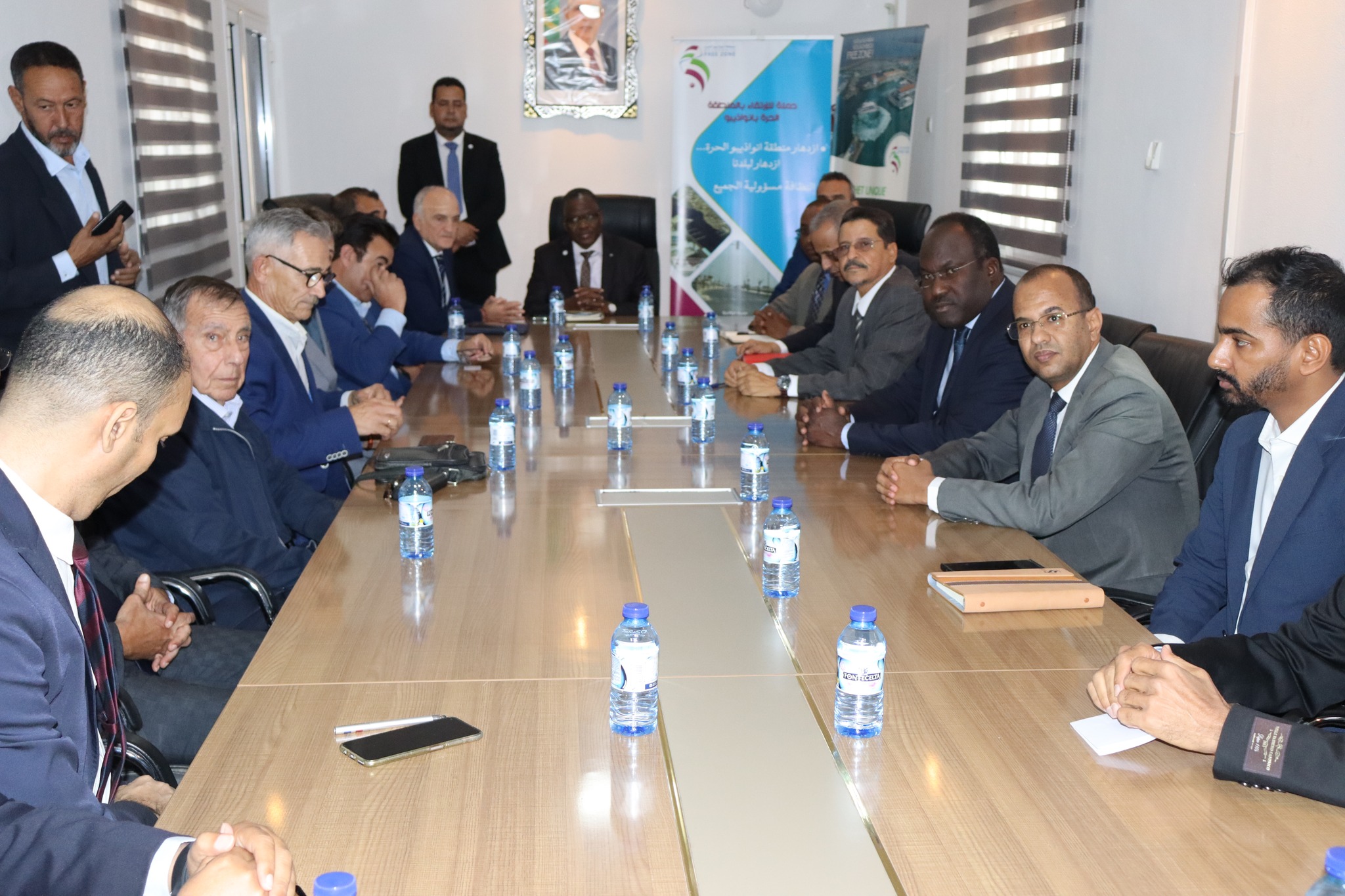 نواذيبو: وفد من رجال الأعمال الإسبان يبحث فرص الاستثمار