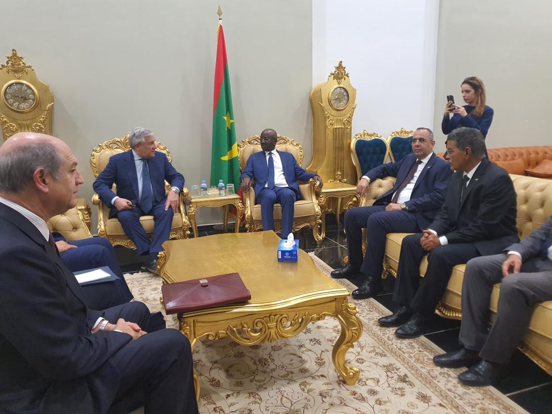 الخارجية: زيارة وزير الخارجية الإيطالي محطة تاريخية في العلاقات بين نواكشوط وروما