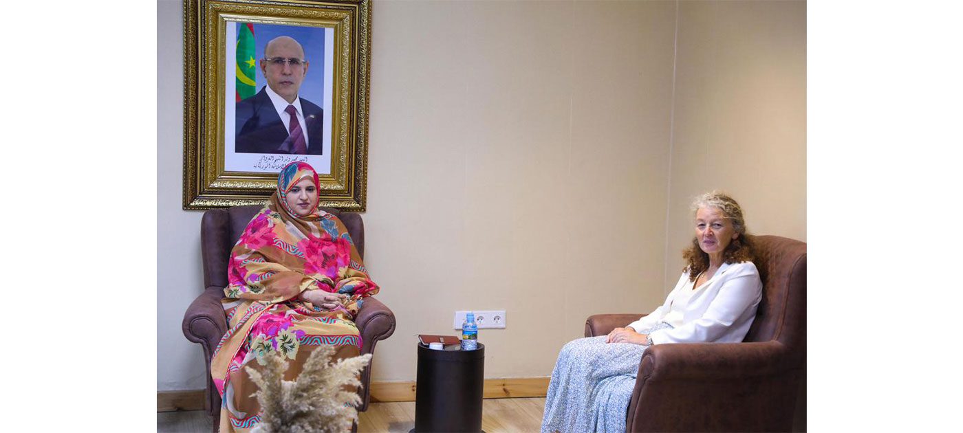 وزيرة العمل تلتقي المنسقة المقيمة لمنظومة الأمم المتحدة في موريتانيا