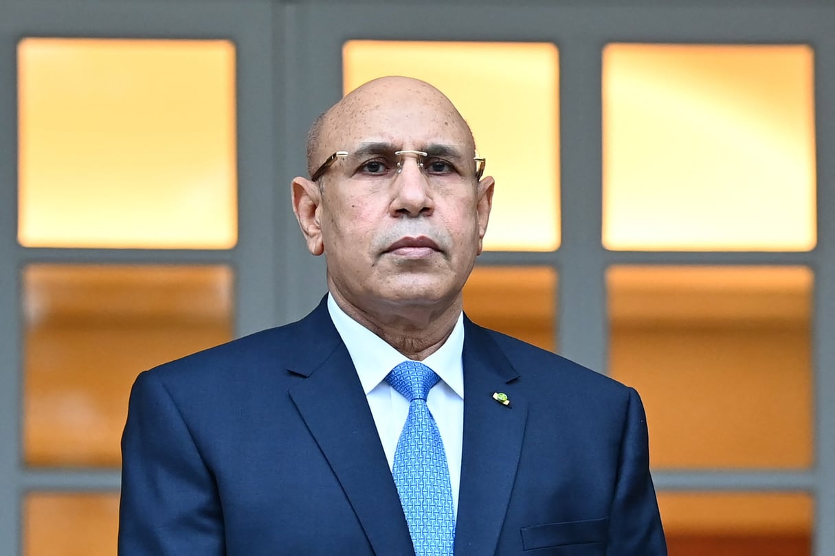 الغزواني يستقبل وفدًا غينيًا رفيع المستوى في نواكشوط