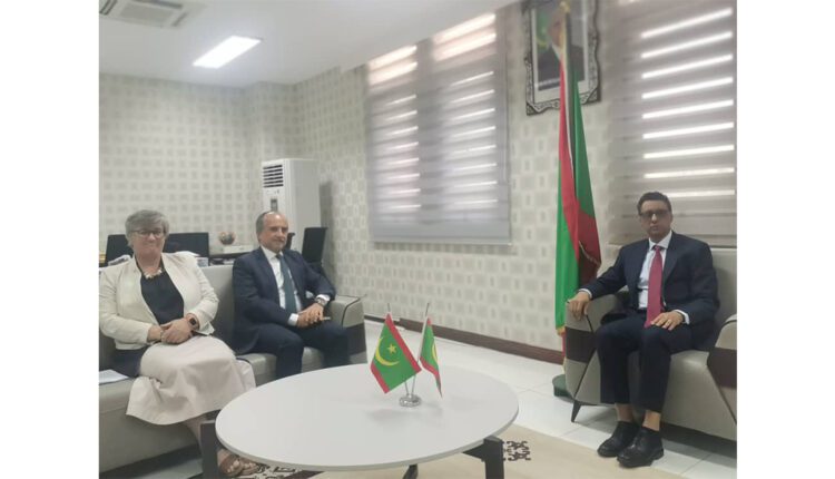 مباحثات موريتانية فرنسية حول تطوير علاقات التعاون في مجال التنمية الاقتصادية