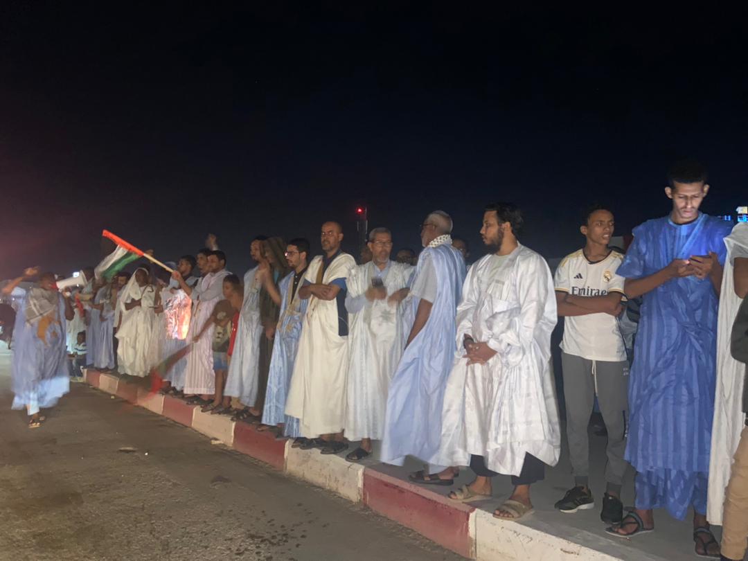 نواكشوط: عودة الوقفات الاحتجاجية المنددة بالعدوان الإسرائلي في غزة