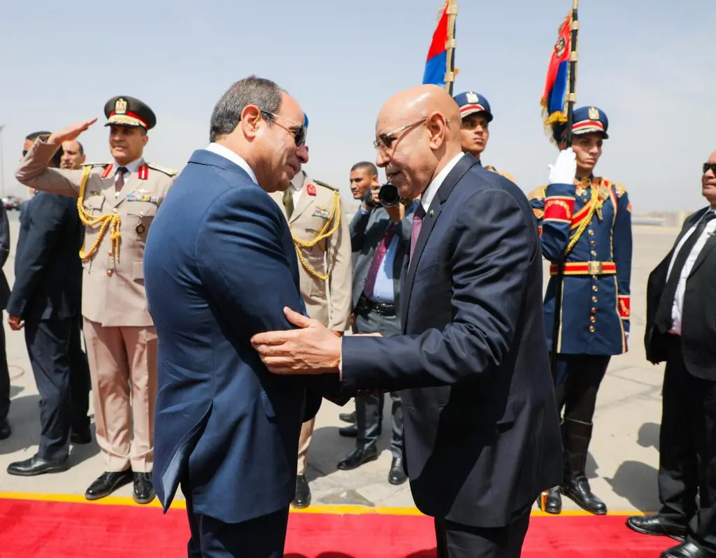 موريتانيا تجدد لمصر حرصها على تطوير العلاقات