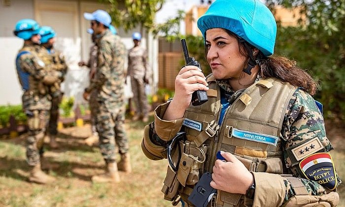 مالي: نشر فريق نسائي من الشرطة المصرية ضمن قوات مينوسما