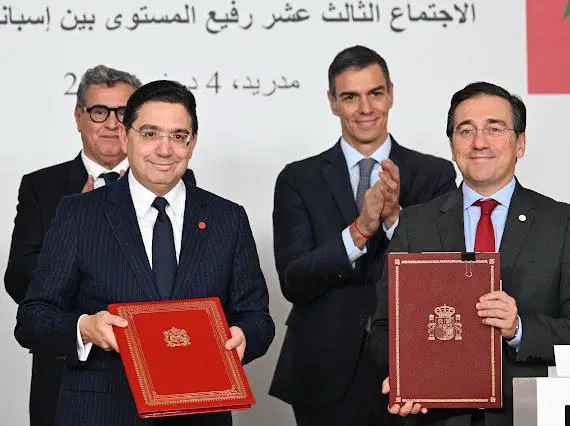 المغرب وإسبانيا يوقعان 14 اتفاقا للتعاون في 5 مجالات