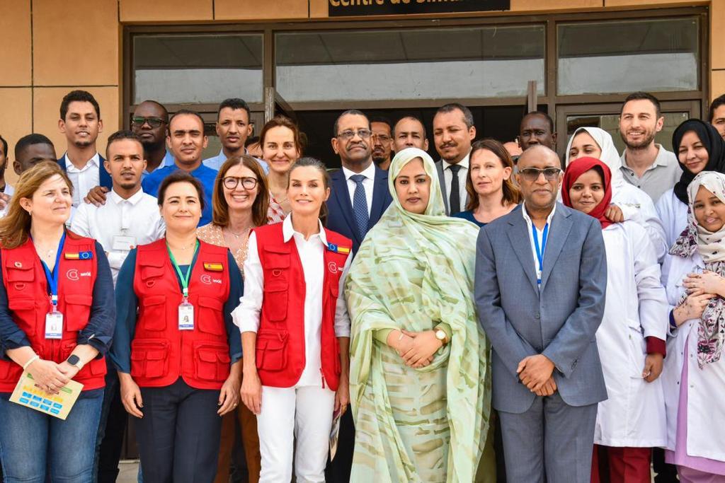 نواكشوط: عقيلة الملك الإسباني تزور كليتي الطب والقانون رفقة السيدة الأولى