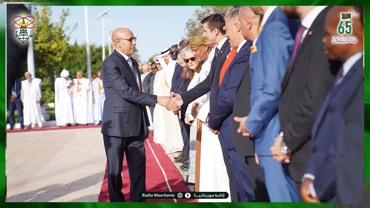 الرئيس الغزواني يوشح شخصيات وموظفين بمناسبة عيد الاستقلال الـ65