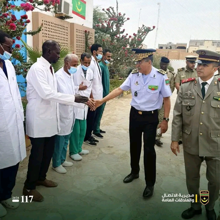 المدير العام الأمن يتفقد المركز الصحي للشرطة الوطنية