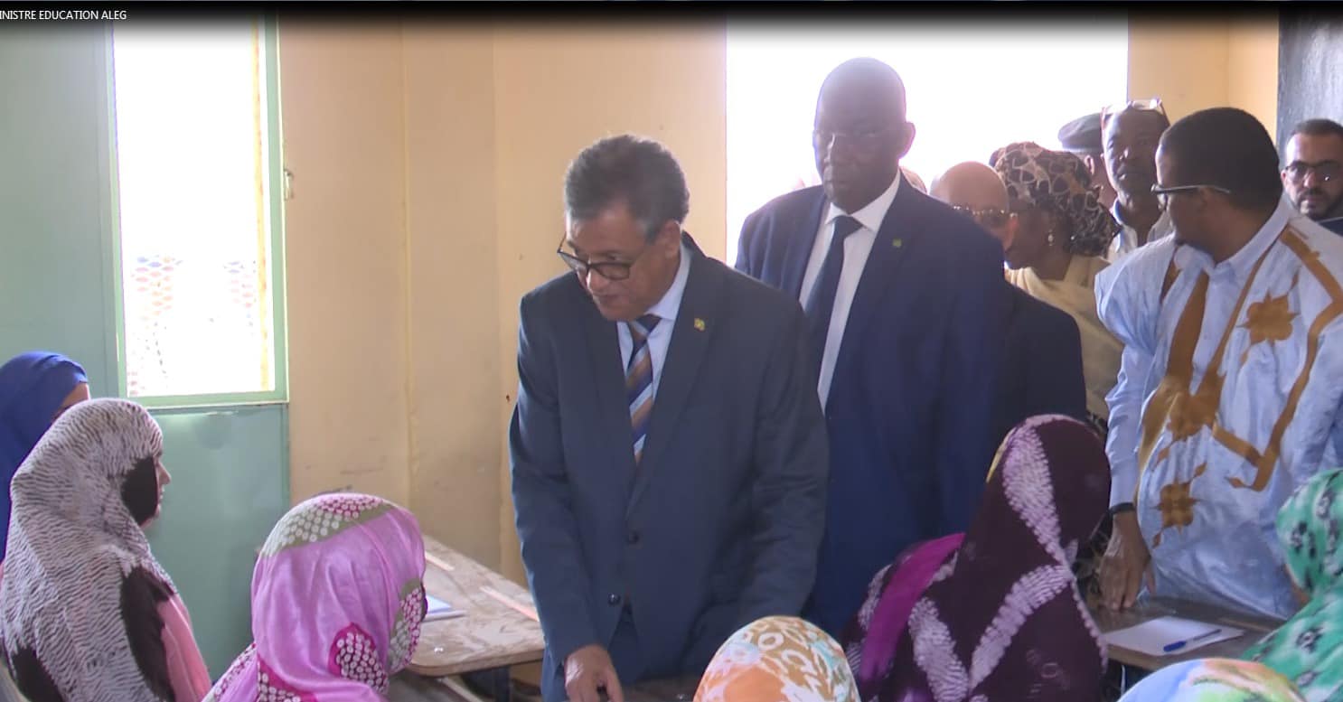 وزير التهذيب: المدارس في ولاية لبراكنة تعاني من الاكتظاظ