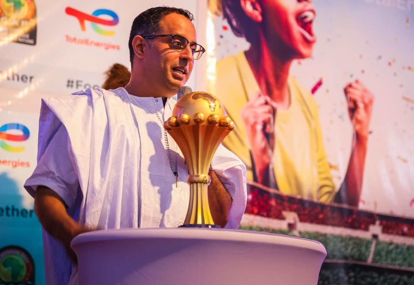 وصول كأس أمم افريقيا لنواكشوط ضمن جولة تشمل الدول المتأهلة
