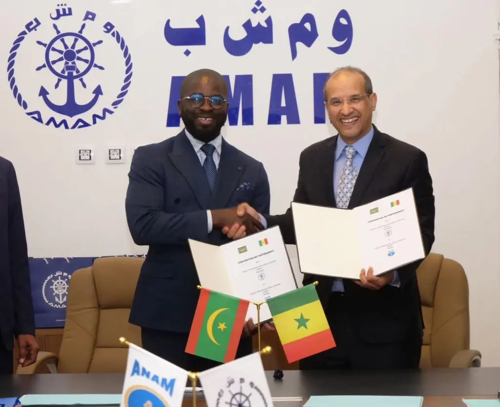 توقيع اتفاقية تعاون موريتانية سنغالية في مجال الشؤون البحرية