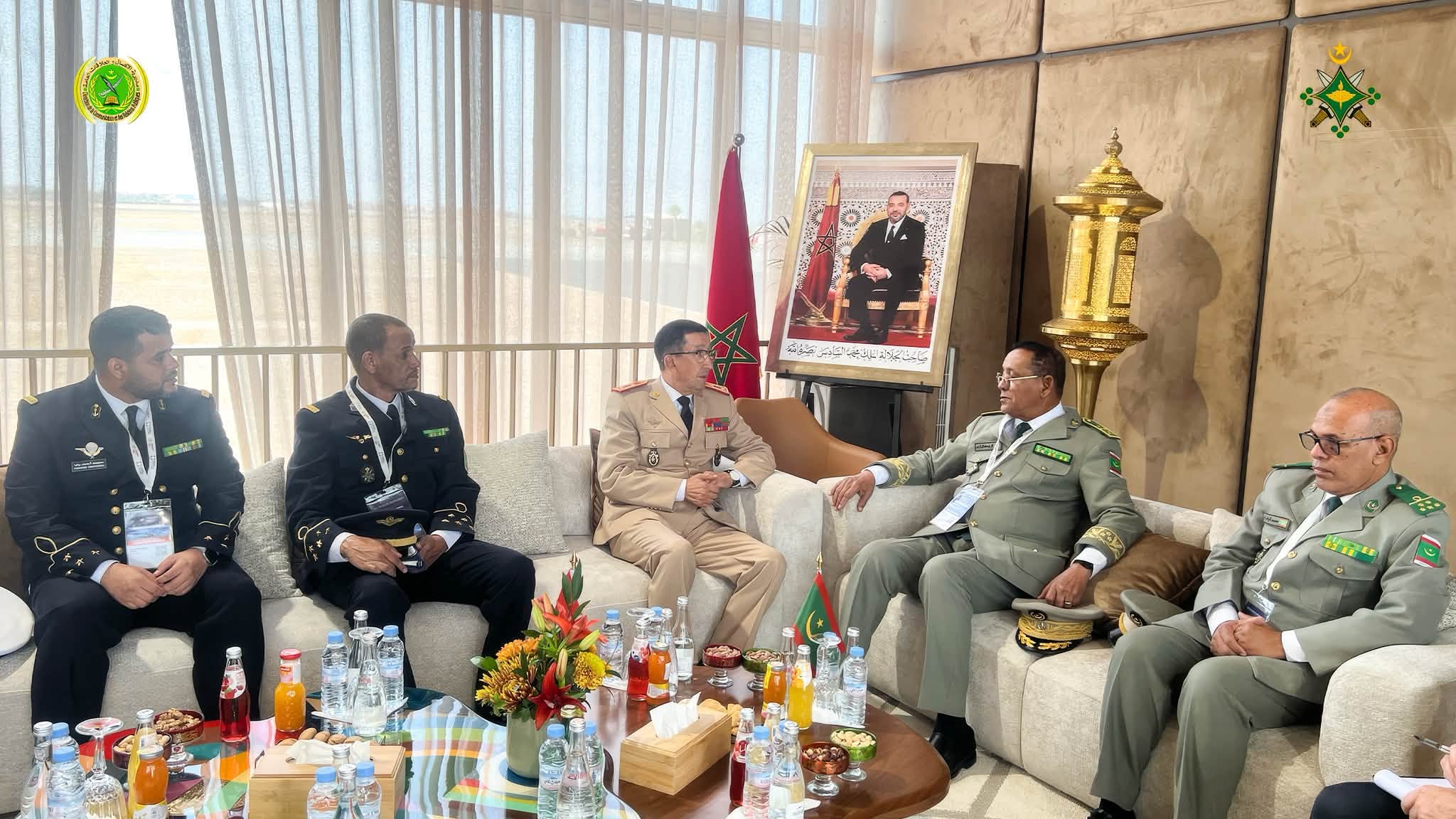 قائد الأركان العامة للجيوش يشارك في معرض مراكش للدفاع