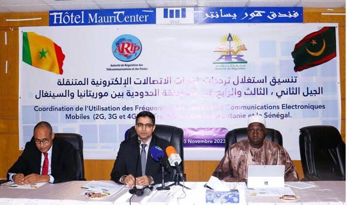 موريتانيا والسينغال توقعان اتفاقية لتقوية الاتصالات في المناطق الحدودية