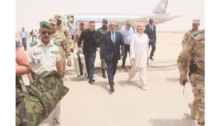 وزيرة الدفاع التشيكية تزور موريتانيا