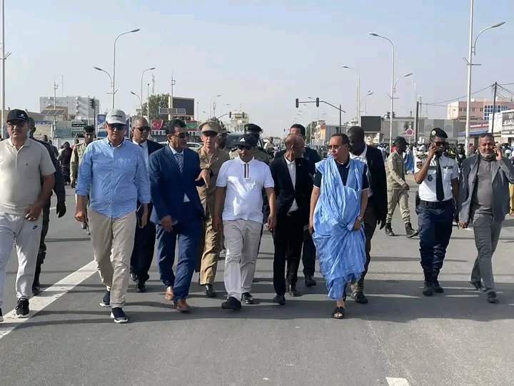 إشادة رسمية بعمل اللجنة المكلفة بحل مشكلة حركة السير وسط العاصمة نواكشوط