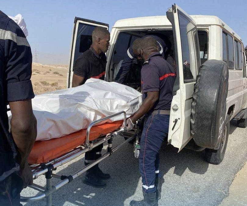 حادث سير على طريق نواذيبو يودي بحياة 6 مسافرين من أسرة واحدة