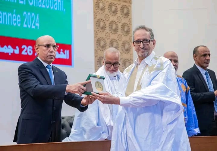 ولد الغزواني يشرف على توزيع جوائز شنقيط للعام 2024