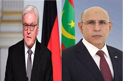 ولد الغزواني: حريصون على تطوير علاقات التعاون مع ألمانيا