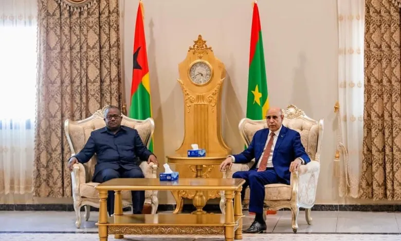 الغزواني يعقد جلسة مباحثات مع رئيس غينيا بيساو