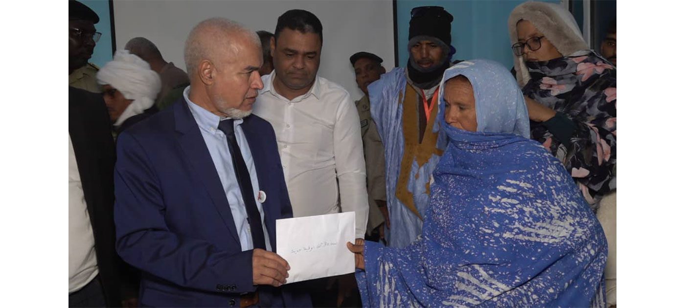 الحكومة تمنح دعمًا نقديًا ومساعدات لذوي الاحتياجات الخاصة في وادان