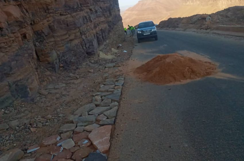 انتهاء أعمال صيانة طريق ولد ابنو قبل اربعين يوما من مهرجان مدائن التراث